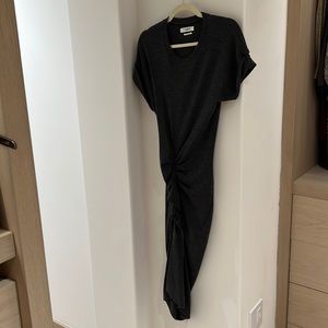 Isabel Marant twist front jersey wool dress